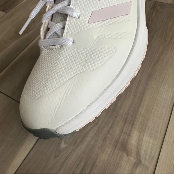 adidas Women’s EQT Spikeless Golf Shoes 7.5 Cloud White / Pink / Grey - Picture 7 of 15